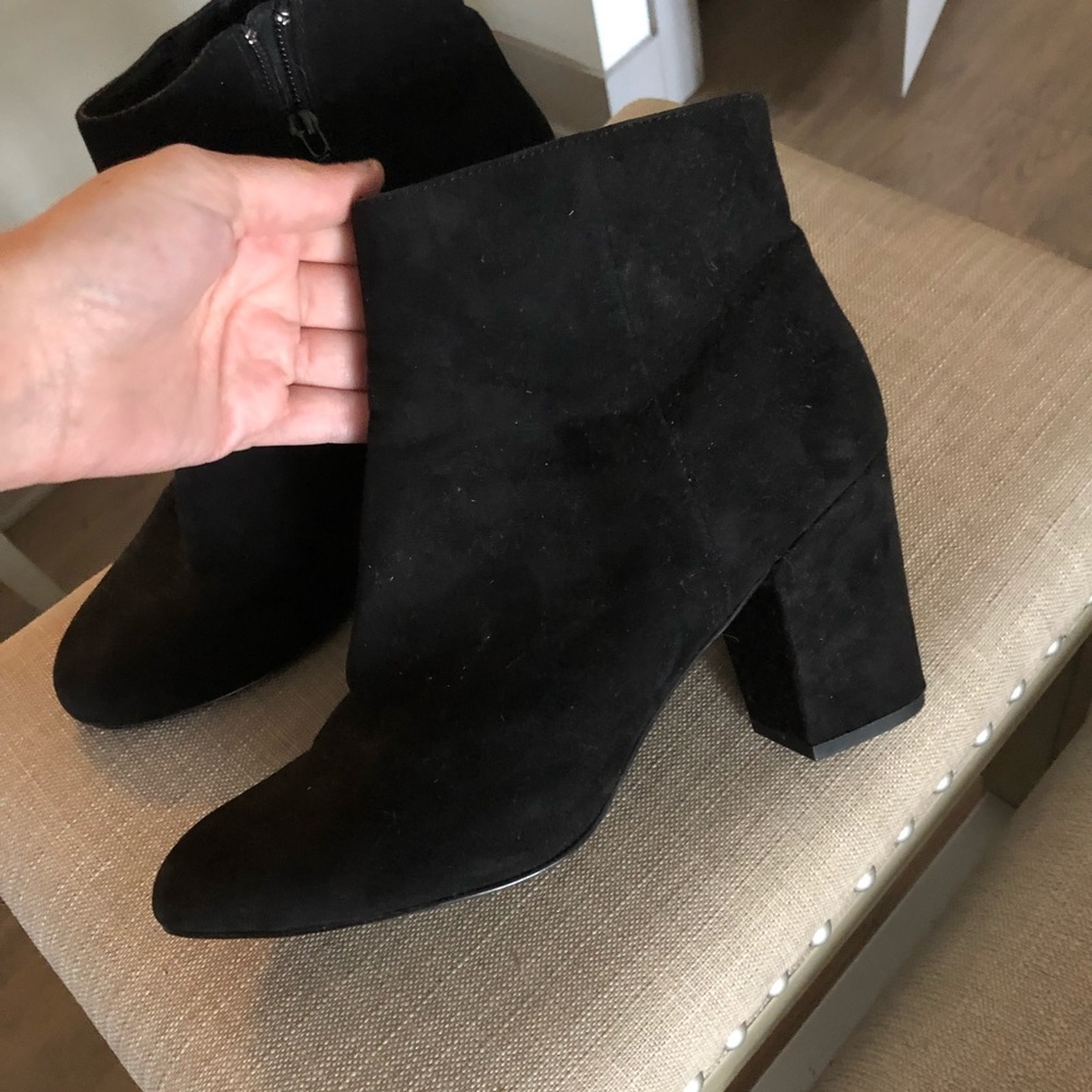 Steve Madden black ankle boots